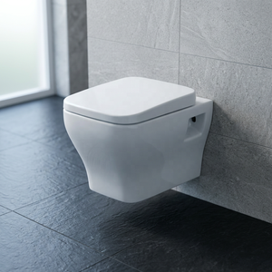 Luxury Gold Color Wall Hung Toilet Rimless <b>Ceramic</b> Water Closet Modern Wall Mounted WC <b>Pan</b> For Bathroom - Product Image 1