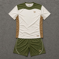 Maillot de Futsal Personnalisé Sublimé Grande Taille Haute Performance Anti-UV Respirant Anti-Bactérien Évacuation de l'Humidité