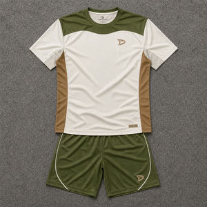 Conjunto de Camiseta y Pantalones Cortos de Fútbol Sala de Alto Rendimiento, Sublimados y Personalizados, que Absorben la Humedad - Product Image 1