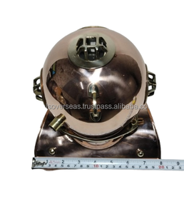 Top tendance Antique laiton plongée plongeurs casque Miniature nautique maison bureau affichage décor numérique imprimé au meilleur prix - Product Image 4