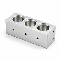 Pièces CNC pour prototypage rapide en métal : usinage d'aluminium, laiton, cuivre, petite pièce de porte-clés en aluminium, interrupteur sélecteur de verrouillage CNC