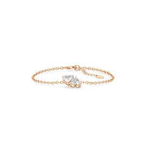 REYES Pulsera de Cadena de Oro Blanco Sólido de 14K con Diamantes CVD Cultivados en Laboratorio, Hecha a Medida para Mujer, Elegante Regalo de Aniversario para Esposa - Product Image 5
