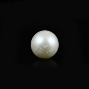 Perle d'eau douce de qualité AA de 10,55 carats, artisanale, de forme ovale rose, pour bijoux fins - Product Image 1