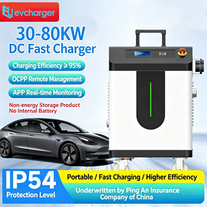 Chargeur rapide portable DC 60 kW, entrée 380 V, niveau de protection IP54, pour usage domestique et commercial avec OCPP - Product Image 1