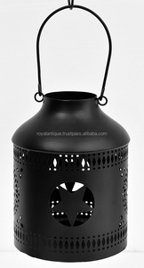 Linterna de hierro de metal impresa personalizable para decoración del hogar para fiestas, eventos, Material de vidrio, uso de velas, linterna decorativa de mesa - Product Image 2