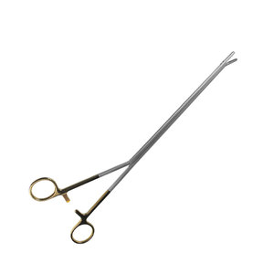 Porte-aiguille de thoracoscopie médicale pour laparoscopie, instruments chirurgicaux incurvés en acier inoxydable - Product Image 6