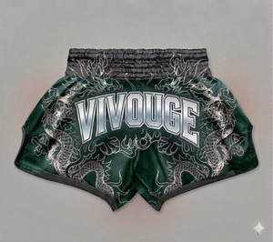 Ropa de Artes Marciales al por Mayor, Pantalones Cortos de Muay Thai y Boxeo, 100% Poliéster Lavado, Transpirable, con Logotipo Personalizado para Clubes de EE. UU. - Product Image 4