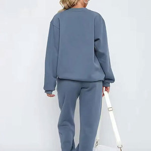 Ensemble de survêtement unisexe Econex Sports Color Blocking 2 en 1, streetwear, sweat à capuche, fermeture éclair intégrale, manches longues, coupe régulière, décontracté - Product Image 2