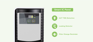 Affidabile sistema di acqua a osmosi inversa da 50 GPD a 5 stadi per uso domestico con pannello di funzionamento automatico a filo e pulsante - Product Image 3