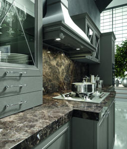 ตู้ครัวเมลามีนโมเดิร์นแบบโมดูลาร์สั่งทำพิเศษจาก JY Project รุ่นขายดีที่สุด รับประกัน 5 ปี สีไม้ ดีไซน์สำหรับโรงแรมและวิลล่า - Product Image 5