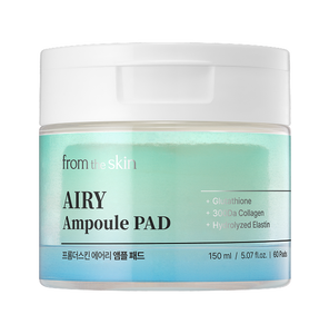 [FROM THE SKIN] Airy Ampoule Pad 60 Pads 150ml |   Discos Exfoliantes e Iluminadores |   Cosmética Coreana Antienvejecimiento |   Todo Tipo de Piel - Product Image 1