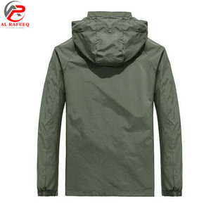 เสื้อแจ็คเก็ตพัฟเฟอร์ลำลองบุรุษ มีฮู้ด แห้งเร็ว ผลิตตามสั่ง ขายส่ง กันลม กันน้ำ ผ้าแคนวาส สำหรับฤดูใบไม้ผลิ เล่นสกี ใช้งานกลางแจ้ง แบบทหาร - Product Image 4