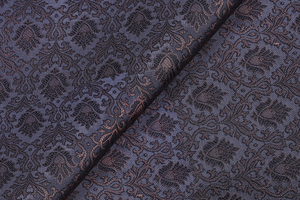 Tela de Brocado Floral de Poliéster con Aspecto Lujoso para Vestidos de Novia, Disfraces, Manualidades, Costura y Ropa de Diseñador - Product Image 4