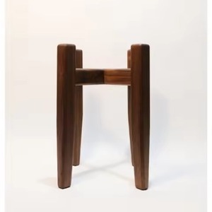 Juego de Soportes Modernos Minimalistas de Madera para Plantas con Macetas Geométricas para Plantas Verdes de Interior, Soporte de Madera para Plantas de Escritorio - Product Image 4