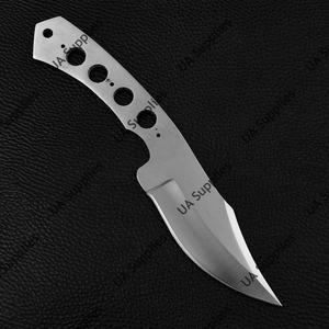 Couteaux professionnels à lame fixe Full Tang en acier à haute teneur en carbone 1095, pointe tombante, pour camping et chasse, personnalisables OEM/ODM, vente en gros - Product Image 2