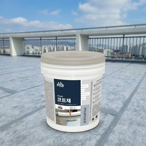 Revêtement imperméable flexible réfléchissant la chaleur pour toiture, anti-fuite, résistant aux UV, peinture à base d'eau pour la réparation des toitures en béton, en vrac - Product Image 1
