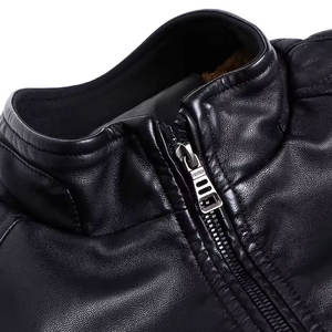 แจ็คเก็ตหนังแกะแท้ทรงสลิมฟิตสำหรับผู้หญิง งานปักแบบ OEM จัดส่งตรงจากโรงงาน ขายส่งเสื้อผ้าสตรีทแวร์ - Product Image 4