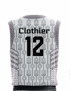 Meilleur prix fournisseur pakistanais Dernier design de maillot de basket-ball Vente en gros Uniforme personnalisé Grande taille Été Unisexe Sublimation - Product Image 2