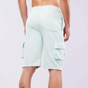 Shorts Cargo Homme en Gros – Taille Élastique, Style Streetwear Décontracté, Tissu Coton, Service OEM - Product Image 2