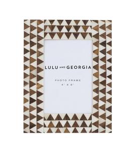 กรอบรูปไม้ทรงเรขาคณิตสุดหรูพร้อมลวดลายสามเหลี่ยมทำมือ สำหรับตกแต่งบ้านสมัยใหม่ ห้องนั่งเล่น และสำนักงาน - Product Image 2