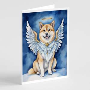 แปลก Akita My Angel A7การ์ดอวยพรแพ็คการ์ดเปล่า8ใบพร้อมซองจดหมายขนาด5x7 - Product Image 1