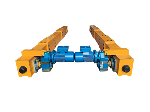 Moteur de transmission et boîte de vitesses robustes de 10 tonnes et 9 mètres pour chariot d'extrémité de grue EOT |   Composant de pont roulant à poutre simple ou double - Product Image 2