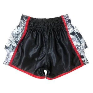New Style Custom Made Solid Color Custom Logo <b>Polyester</b> Casual Muay Thai MMA <b>Boxer</b> Shorts Waterproof & Breathable Wholesale - Product Image 5