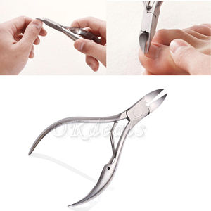 Outils de soin des pieds en acier inoxydable, coupe-ongles, pince à ongles incarnés, instrument de pédicure pour les cuticules des pieds - Product Image 4