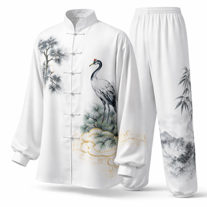 Uniformes de Tai Chi sur mesure en gros, fabricant OEM direct d'usine pour les commandes en gros - Product Image 3