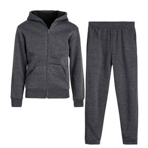 Conjuntos Deportivos de Alta Calidad, Gruesos, de Forro Polar, Talla Grande, Conjuntos Deportivos al por Mayor, Sudadera con Capucha, Conjunto de 2 Piezas para Hombre - Product Image 1