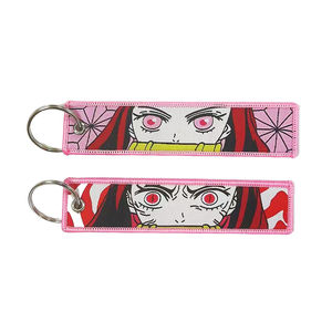 Parche Bordado de Alta Calidad para Llavero, Tela Resistente con Logotipo Personalizado y Costuras con Hilo, para Regalos Corporativos - Product Image 4