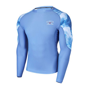 Fabricant d'usine, faible MOQ, Rash Guard personnalisé, vente chaude, Rash Guard imprimé haute performance pour hommes - Product Image 1
