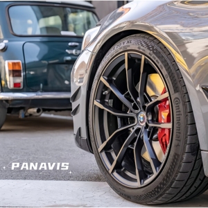 PANAVIS Juego de 4 Alerones Delanteros de Fibra de Carbono Seca para BMW Serie 5 G30 G38 2021-2023 - Product Image 5