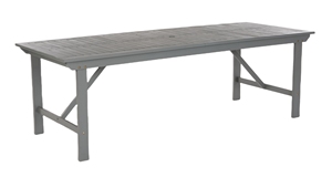 Juego de comedor de jardín extensible | Mesa y sillas de madera modernas de 5 piezas | Listo para exteriores - Product Image 3