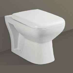 โถสุขภัณฑ์เซรามิคแบบชิ้นเดียวทรงยาว SPAIN-S&P ระบบกดน้ำสองปุ่ม พร้อม P-trap และ S-trap สำหรับห้องน้ำในวิลล่าและโรงแรม - Product Image 1