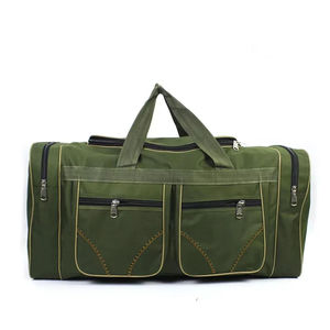 New Arrival 2026 Unisex Gym Duffel <b>Bag</b> 30-40L Nylon Zipper Closure Soft Handle Large Capacity Casual Solid <b>Navy</b> Blue Design - Product Image 5