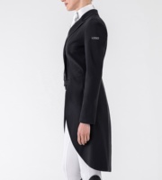Veste de spectacle équestre en tissu de Nylon de qualité supérieure manteau de compétition non doublé personnalisé pour les femmes équitation cheval