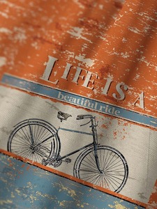 เสื้อโปโลพิมพ์ลายจักรยาน Life Is A Beautiful Ride สำหรับผู้ใหญ่ แขนสั้น พิมพ์ลายทั้งตัว ระบายอากาศได้ดี ผลิตจากโพลีเอสเตอร์ ทรงปกติ - Product Image 6