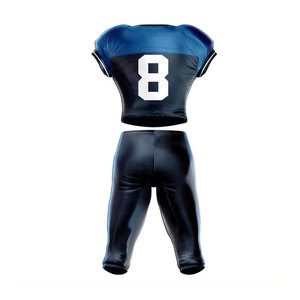 American Football Uniform Set Orange <b>White</b> Sublimated Jersey <b>Pants</b> Moisture Wicking Fitted Style <b>Men</b> Adult All Seasons - Product Image 6