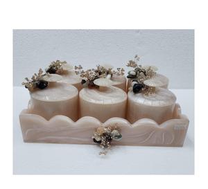 Frascos de Resina Epoxi para Frutos Secos, Producto Hecho a Mano de Alta Calidad, Muy Vendido, para Almacenar Bocadillos, Último Estilo y Frascos para Frutos Secos - Product Image 2