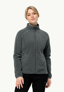 Chaqueta de Forro Polar Reversible Personalizada, Clásica, con Cierre Frontal, Transpirable, Bordada, Mezcla de Lana, Ecológica, para Mujer, Estilo Vintage, Resistente al Viento - Product Image 6