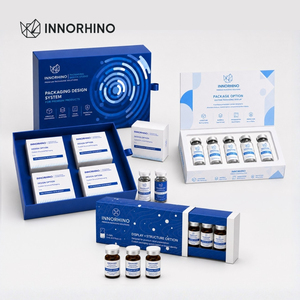 กล่องบรรจุภัณฑ์แบบเลื่อนพับได้สำหรับขวดเปปไทด์แบบกำหนดเอง 5-10 ชิ้น พร้อมช่องใส่สำหรับบรรจุภัณฑ์เปปไทด์ กล่องชุด ODM/OEM - Product Image 6