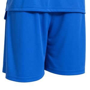 Conjunto de Uniforme de Baloncesto Azul Rey Estampado, Camiseta sin Mangas con Cuello en V y Pantalones Cortos, Ropa Deportiva Transpirable para Adultos, Personalizable - Product Image 4