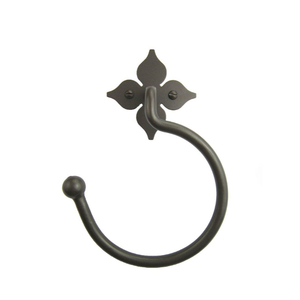 Anillo para toallas de metal con acabado en bronce, portátil, para montar en la pared, perfecto para el hogar, hoteles, baños y accesorios de aseo. - Product Image 1