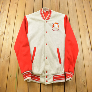 Blank Varsity Style Sweatshirt / Lined Sweater / Fruit Of The loom Super-cotton / Color <b>Block</b> - Product Image 4