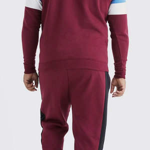 Ensemble de survêtements pour hommes de haute qualité, personnalisables, avec poche, en molleton uni, pour le jogging - Product Image 5