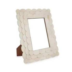 Cadre photo en bois artisanal pour la décoration de la pièce et les cadeaux, cadre photo élégant à prix de gros auprès d'un fournisseur indien - Product Image 6