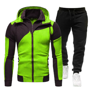 Survêtement pour homme avec logo et design personnalisés, de haute qualité, OEM, avec motif bicolore, respirant, séchage rapide, matière légère - Product Image 5