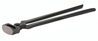 Pince à sabots en acier inoxydable noir de qualité supérieure, bords de coupe tranchants, outils de fermeur, extracteurs de sabots réutilisables pour animaux de grande taille