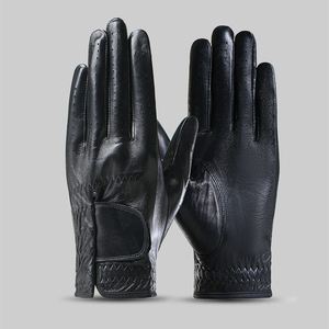 White Soft Full Color Indonesia Cabretta Leather <b>Golf</b> Gloves - Product Image 2
